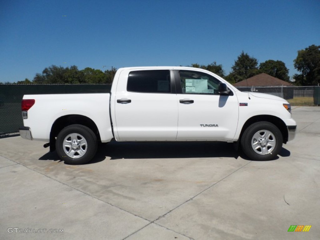 Super White 2012 Toyota Tundra CrewMax 4x4 Exterior Photo #54853719