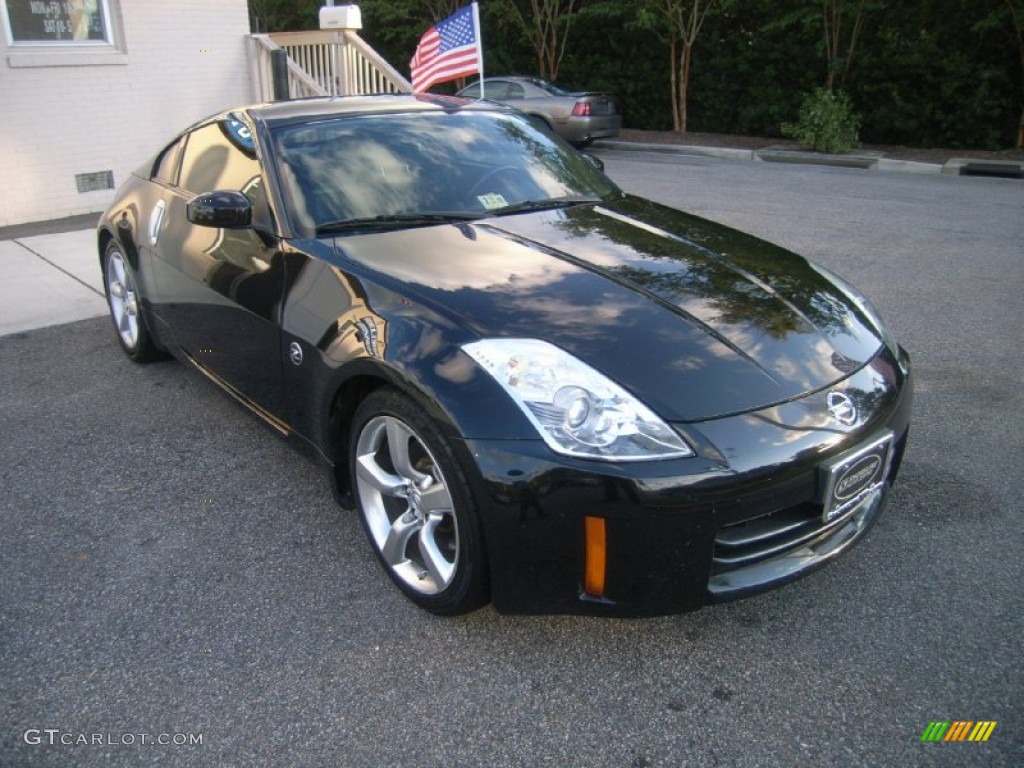 Magnetic Black Pearl 2006 Nissan 350Z Coupe Exterior Photo #54853852