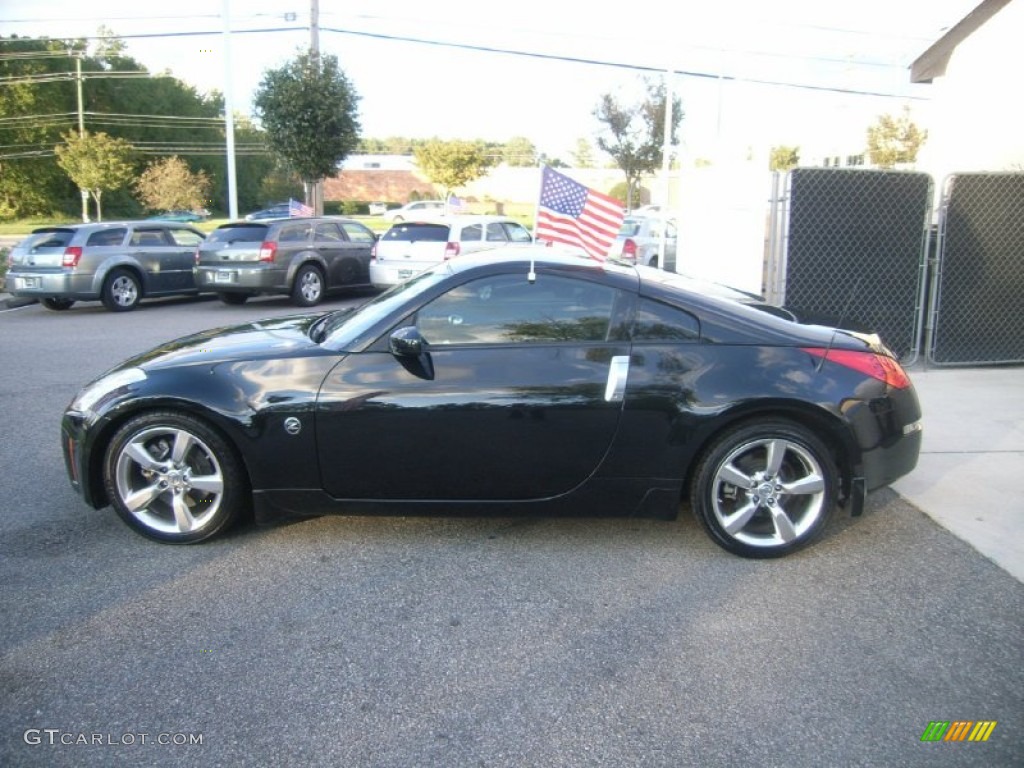Magnetic Black Pearl 2006 Nissan 350Z Coupe Exterior Photo #54853900
