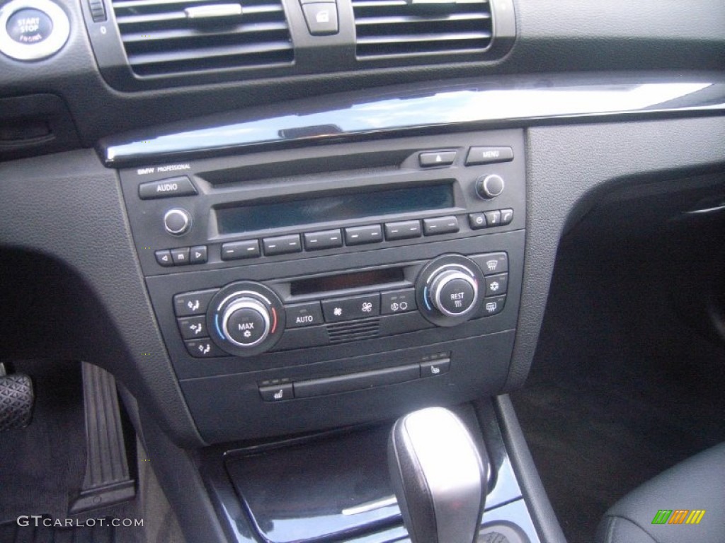 2008 1 Series 128i Coupe - Jet Black / Black photo #21