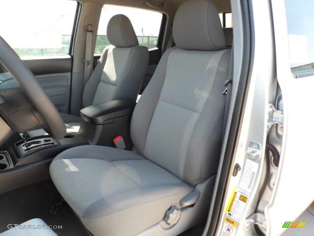 Graphite Interior 2012 Toyota Tacoma V6 Prerunner Double Cab Photo #54854500