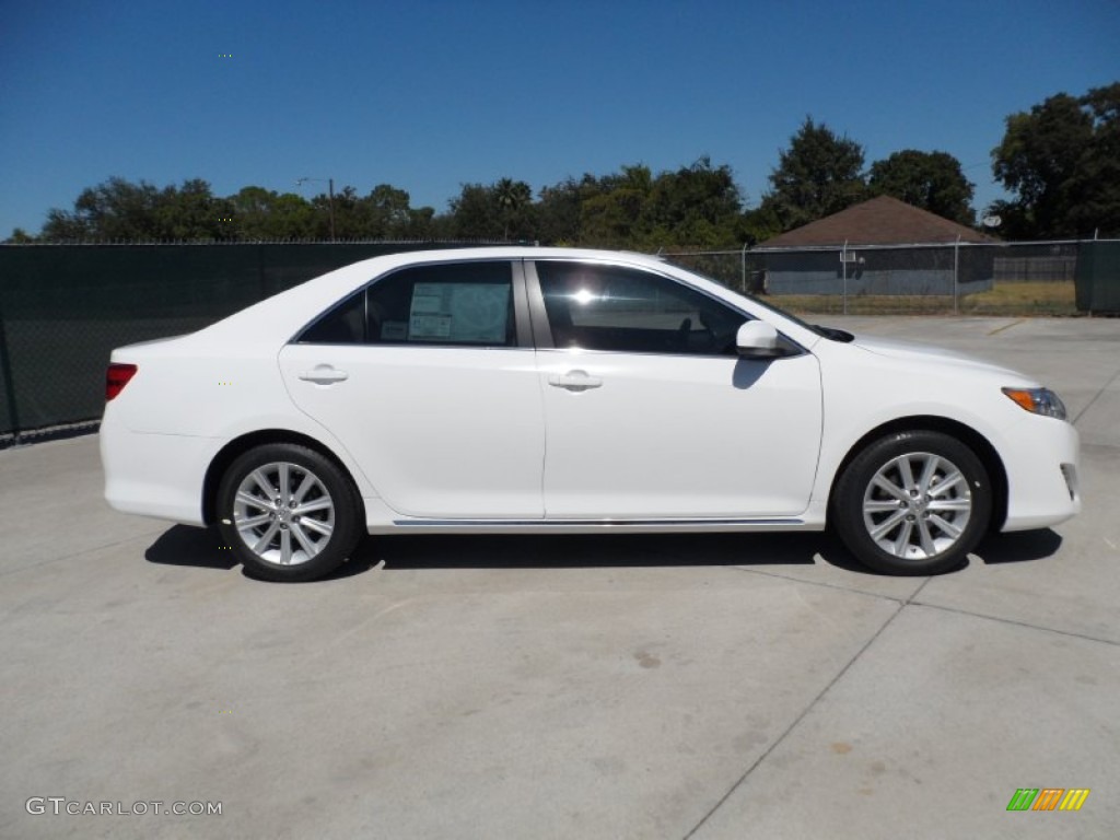Super White 2012 Toyota Camry XLE V6 Exterior Photo #54854611