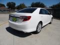 2012 Super White Toyota Camry XLE V6  photo #3