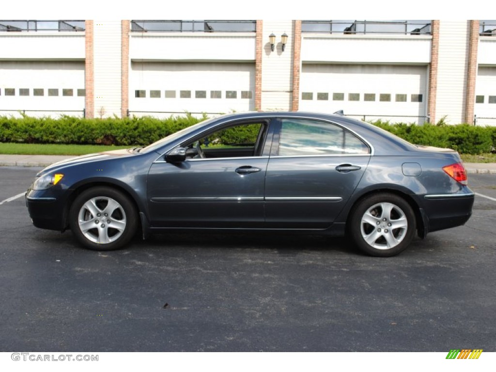 Carbon Gray Pearl 2005 Acura RL 3.5 AWD Sedan Exterior Photo #54854776