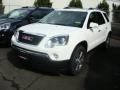 2012 Summit White GMC Acadia SLT AWD  photo #1