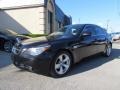 Jet Black - 5 Series 525i Sedan Photo No. 7