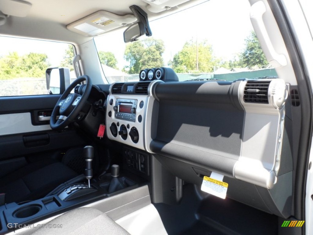 2012 Toyota FJ Cruiser 4WD Dark Charcoal Dashboard Photo #54855847