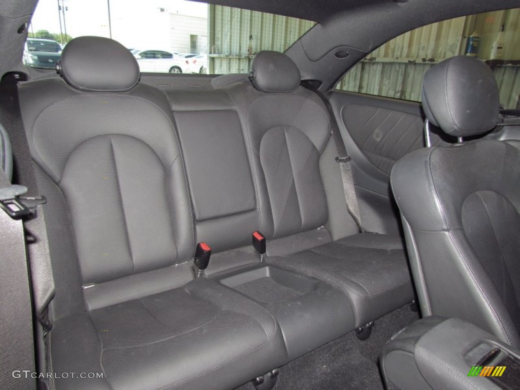 2009 CLK 350 Coupe - Black / Black photo #10