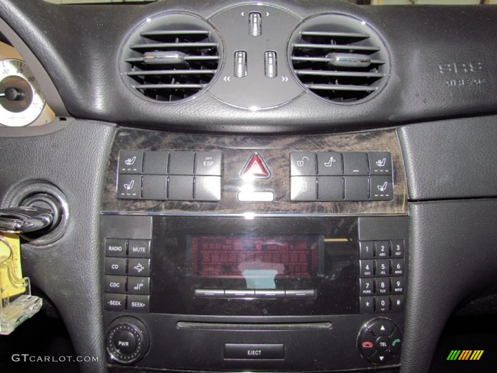 2009 CLK 350 Coupe - Black / Black photo #15