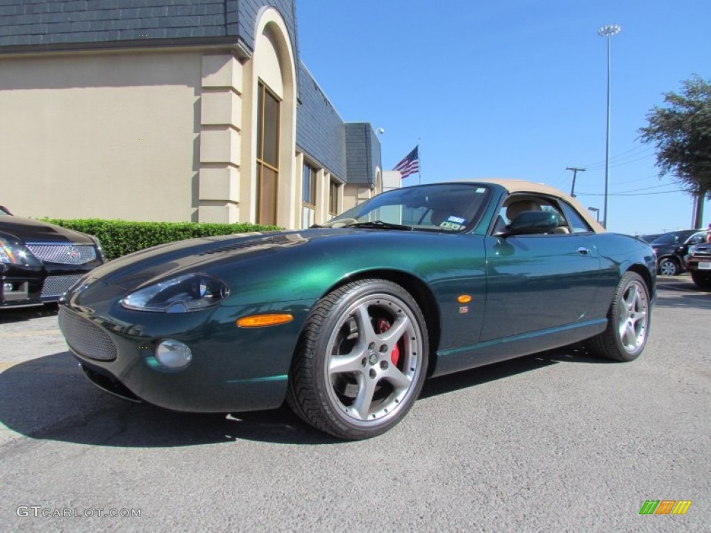 Jaguar Racing Green Metallic 2006 Jaguar XK XKR Convertible Exterior Photo #54856639