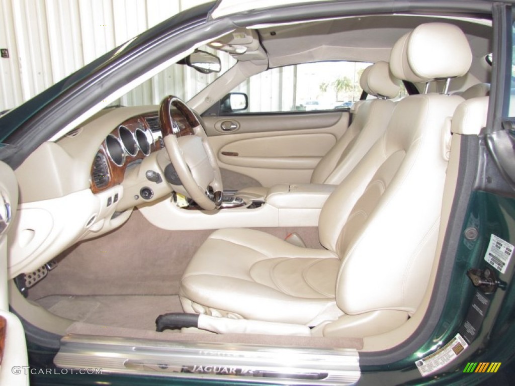 Ivory Interior 2006 Jaguar XK XKR Convertible Photo #54856648