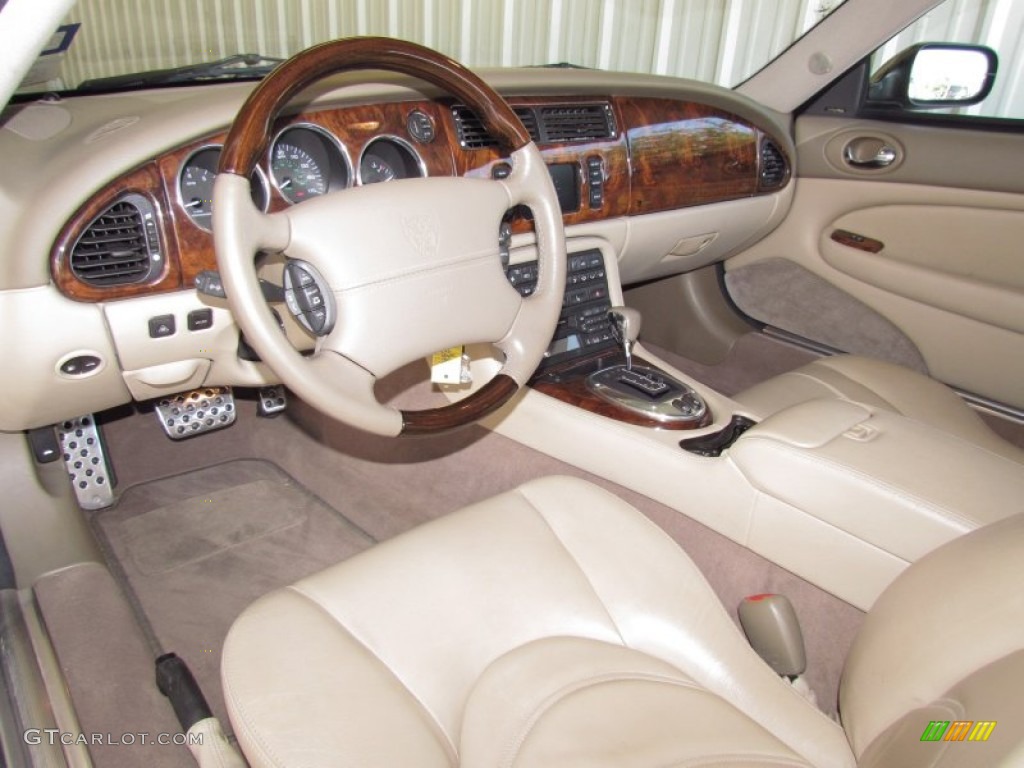 Ivory Interior 2006 Jaguar XK XKR Convertible Photo #54856693