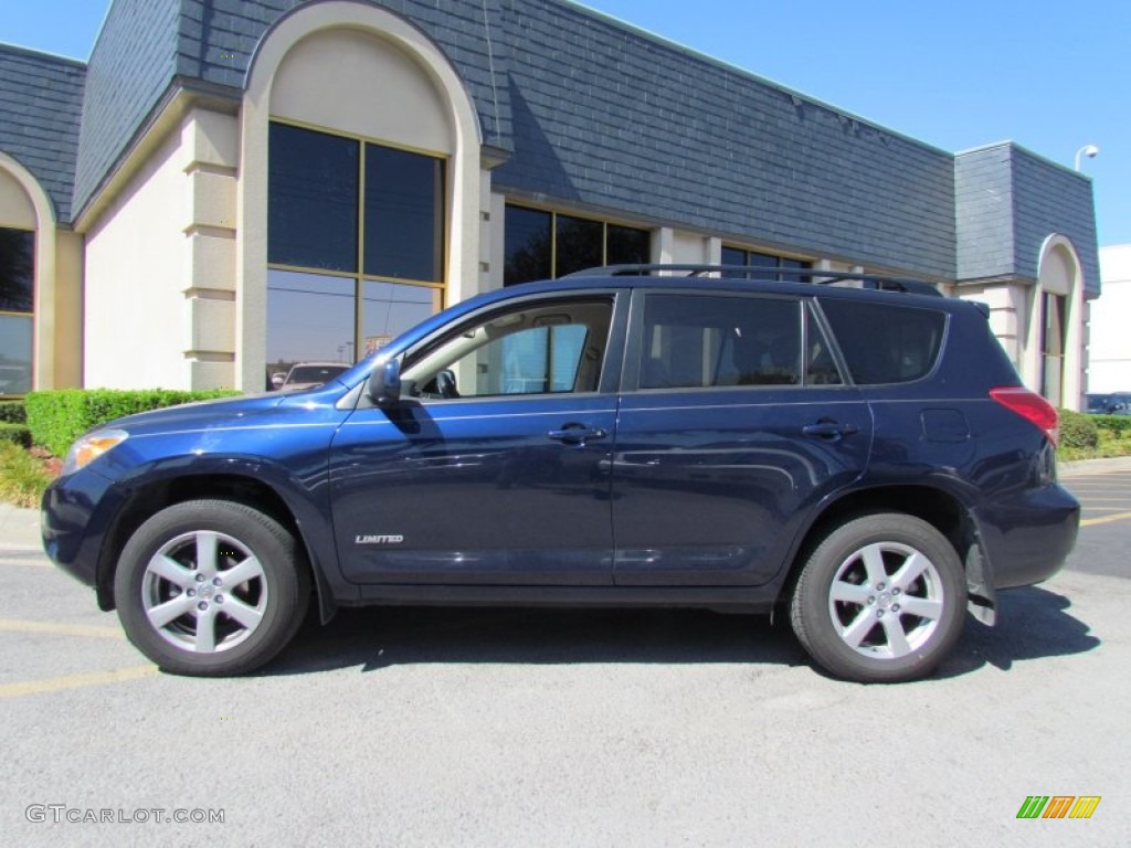 2007 RAV4 Limited - Nautical Blue Metallic / Taupe photo #1