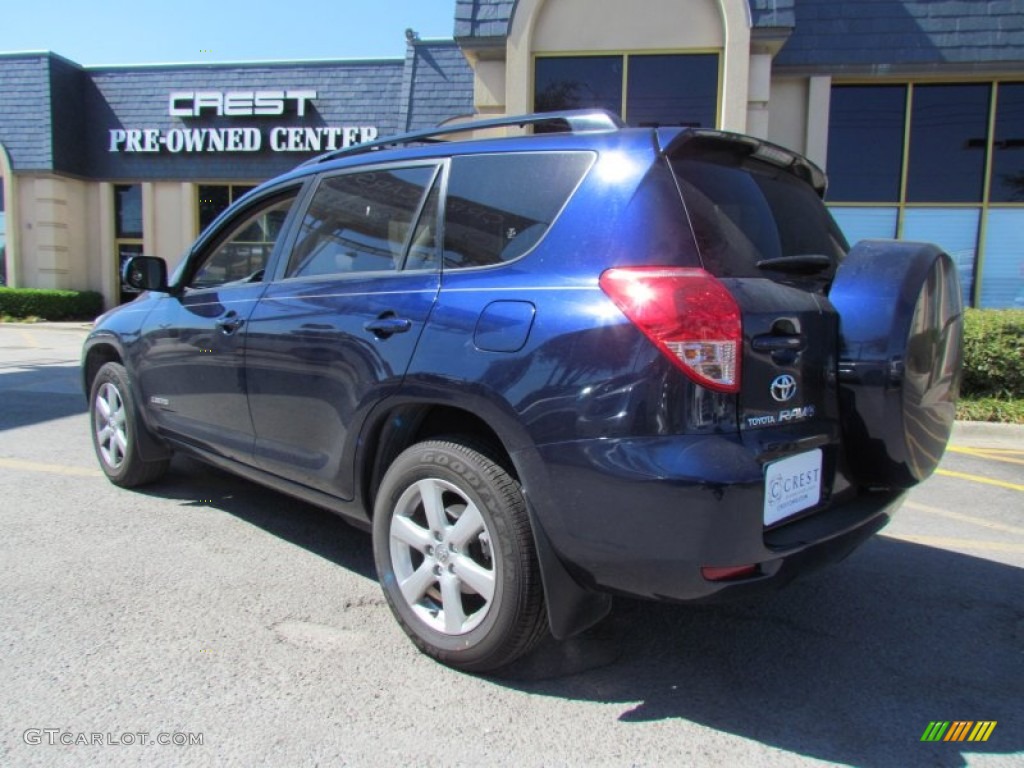 2007 RAV4 Limited - Nautical Blue Metallic / Taupe photo #2