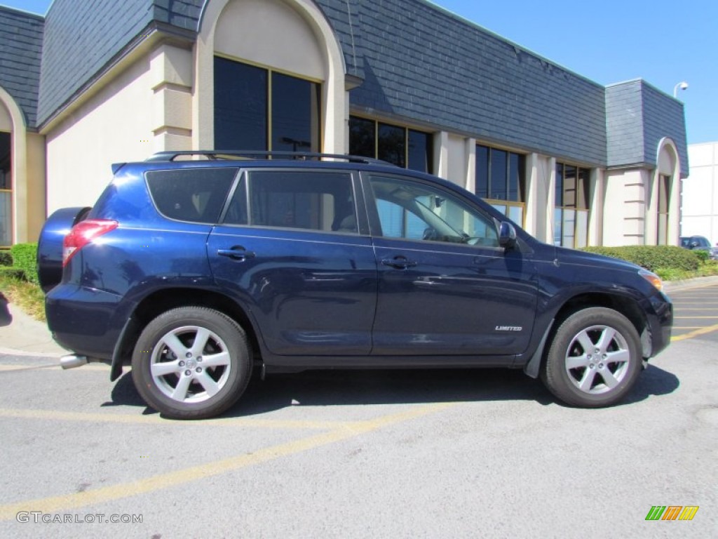 2007 RAV4 Limited - Nautical Blue Metallic / Taupe photo #4