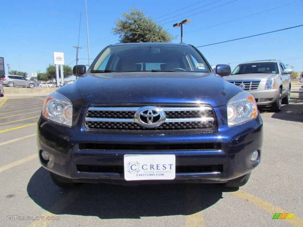 2007 RAV4 Limited - Nautical Blue Metallic / Taupe photo #6
