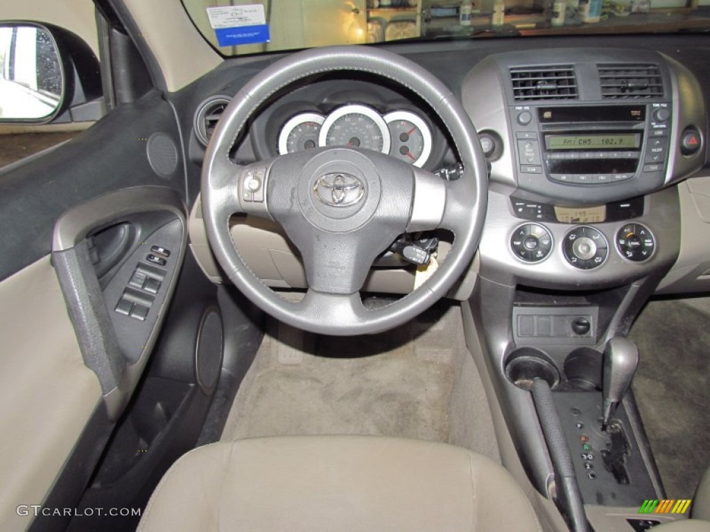 2007 RAV4 Limited - Nautical Blue Metallic / Taupe photo #14