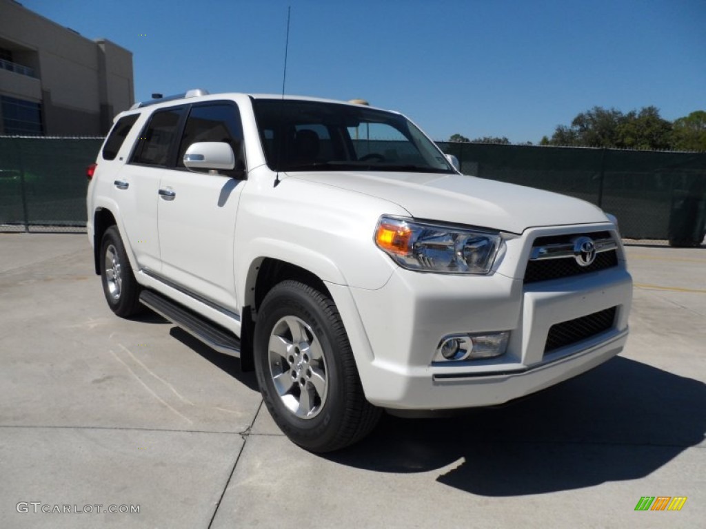 2011 4Runner SR5 - Blizzard White Pearl / Black Leather photo #1