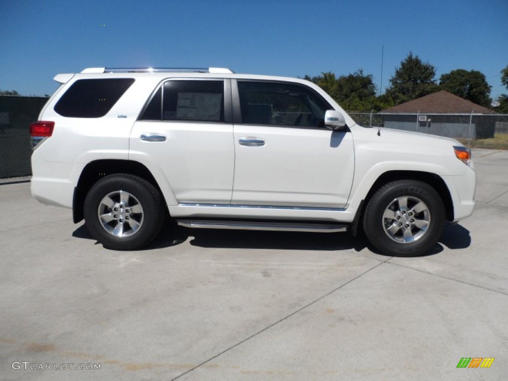 2011 4Runner SR5 - Blizzard White Pearl / Black Leather photo #2