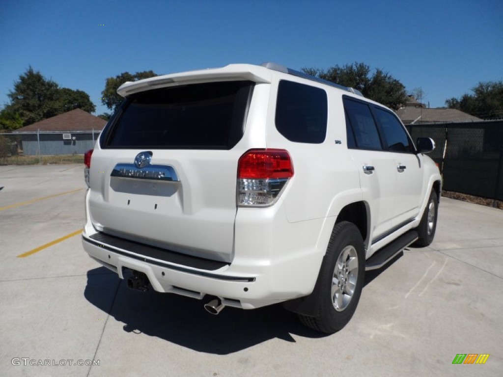 2011 4Runner SR5 - Blizzard White Pearl / Black Leather photo #3