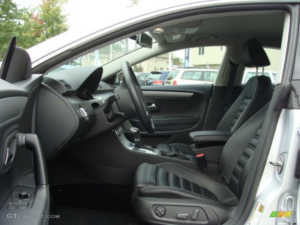 Black Interior 2010 Volkswagen CC Sport Photo #54858262