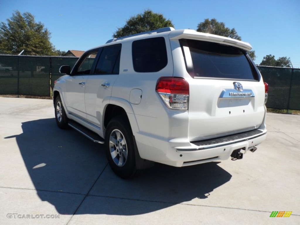 2011 4Runner SR5 - Blizzard White Pearl / Black Leather photo #5