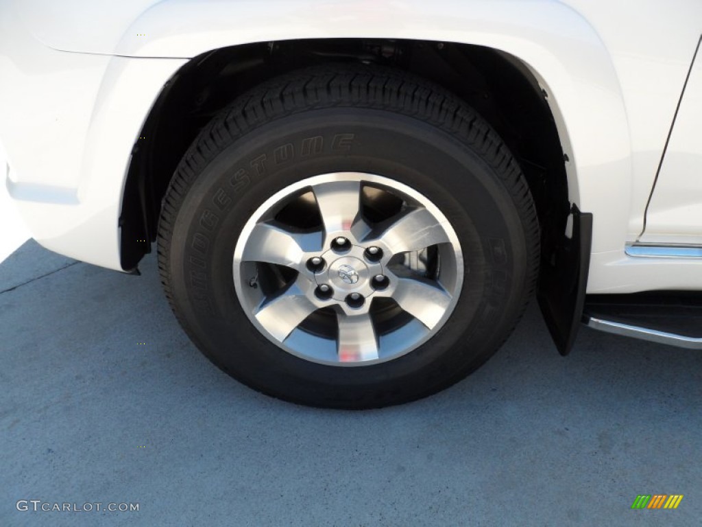 2011 4Runner SR5 - Blizzard White Pearl / Black Leather photo #11