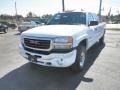 2005 Summit White GMC Sierra 2500HD SLE Crew Cab 4x4  photo #3