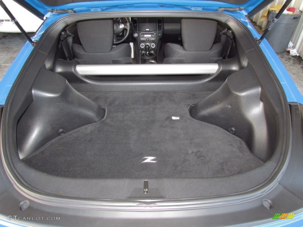 2009 370Z Coupe - Monterey Blue / Black Cloth photo #19