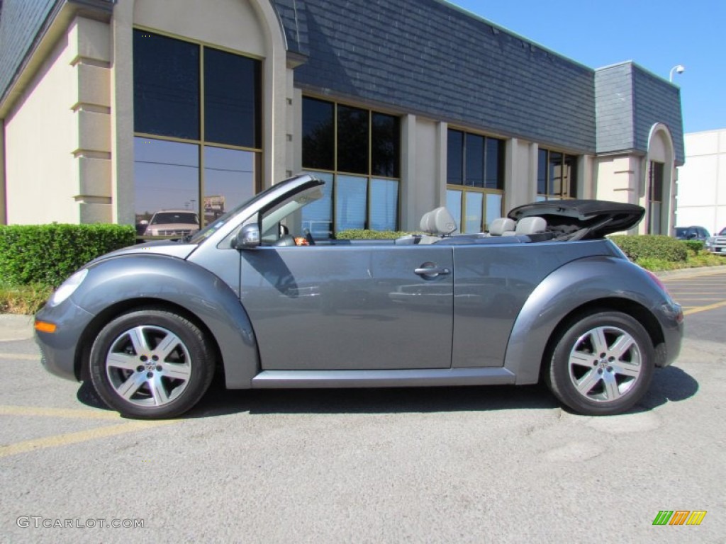 Platinum Grey 2006 Volkswagen New Beetle 2.5 Convertible Exterior Photo #54858694