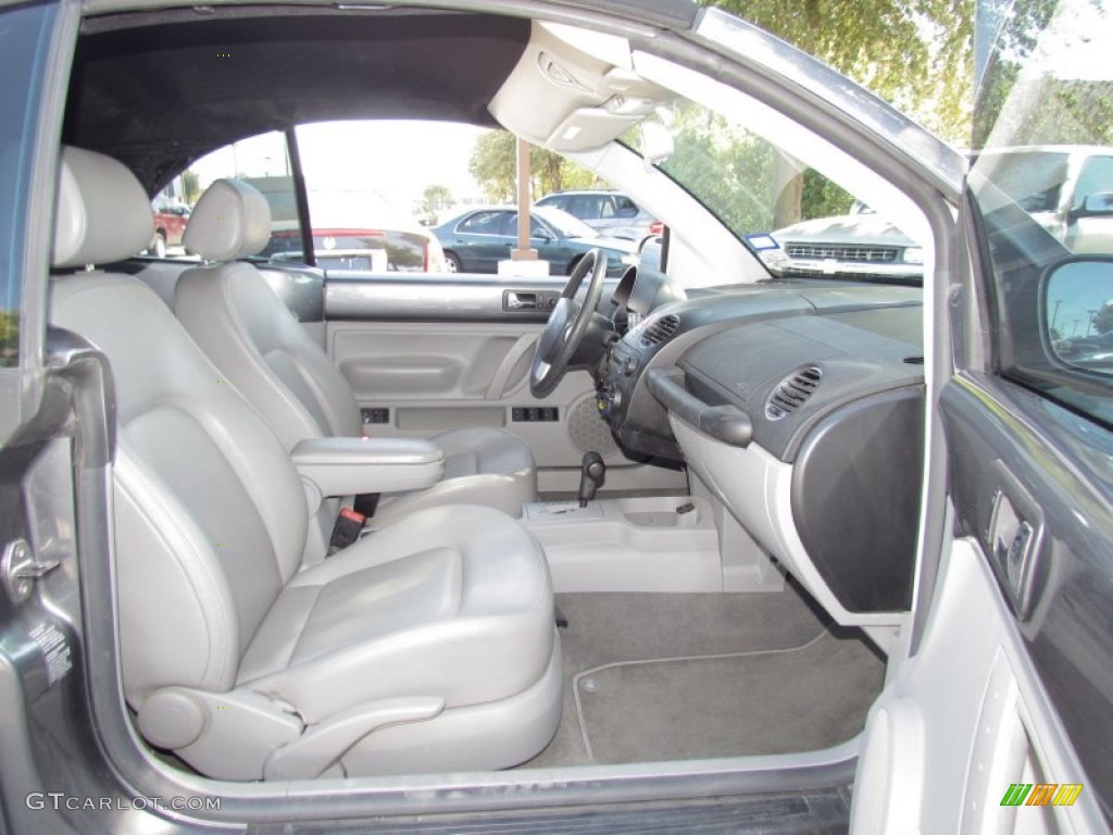 Grey Interior 2006 Volkswagen New Beetle 2.5 Convertible Photo #54858778