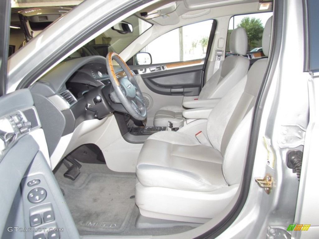 Pastel Slate Gray Interior 2007 Chrysler Pacifica Limited Photo #54858946