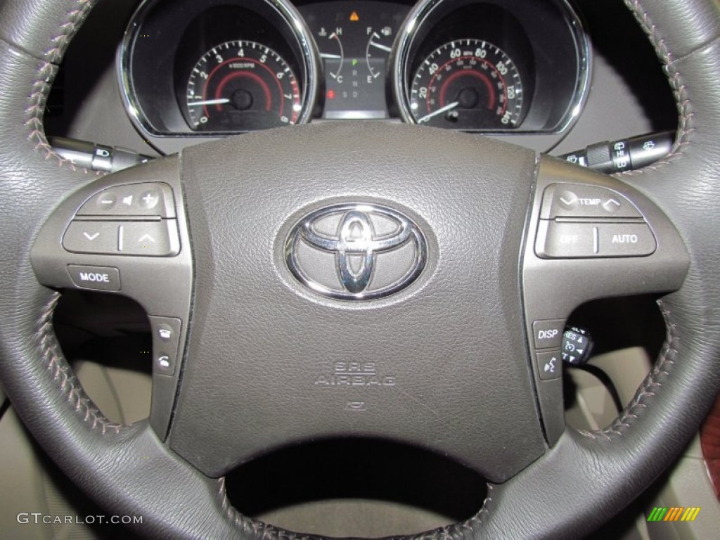 2008 Highlander Limited - Black / Sand Beige photo #15