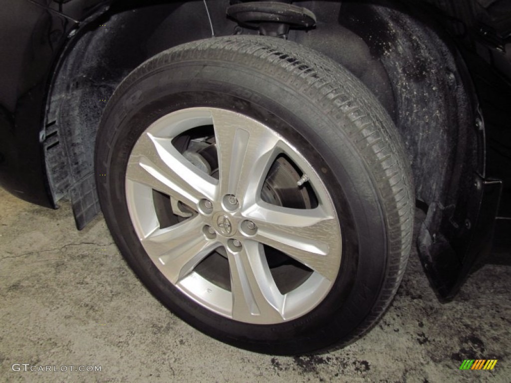 2008 Highlander Limited - Black / Sand Beige photo #21