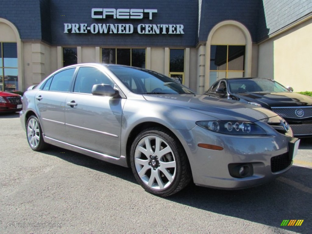 2006 MAZDA6 s Grand Sport Hatchback - Tungsten Gray Metallic / Black photo #5