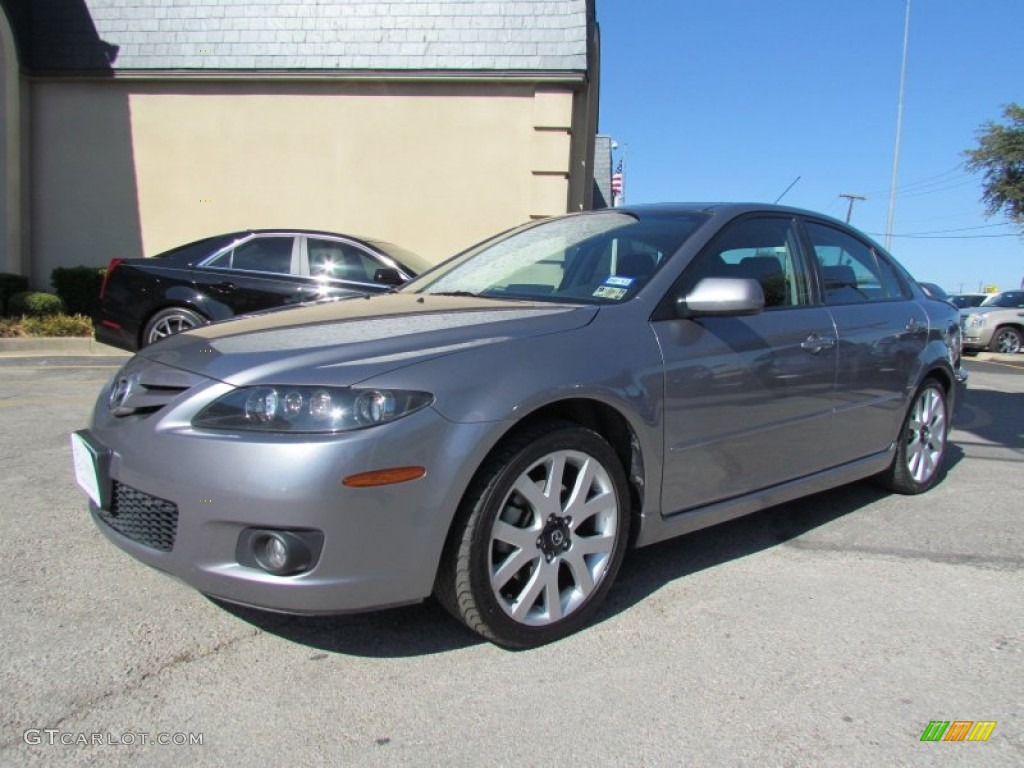2006 MAZDA6 s Grand Sport Hatchback - Tungsten Gray Metallic / Black photo #7