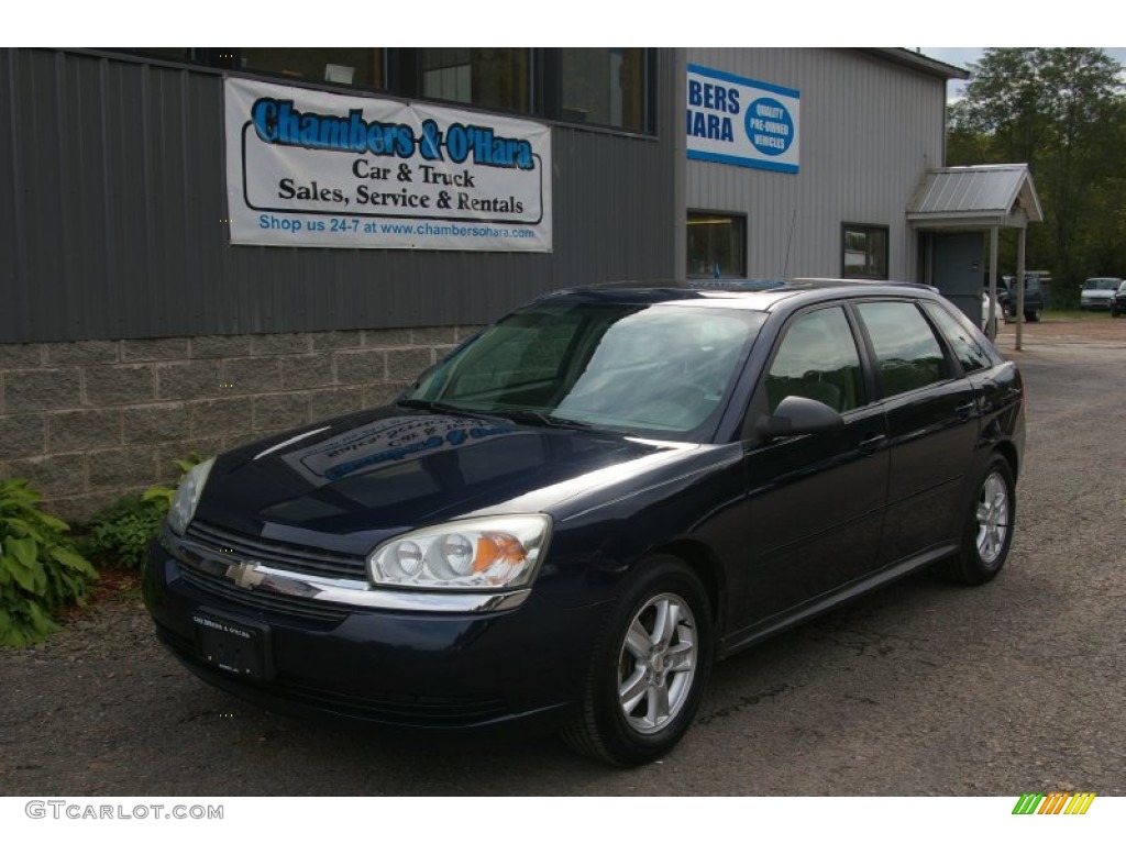 2005 Malibu Maxx LS Wagon - Dark Blue Metallic / Neutral Beige photo #1
