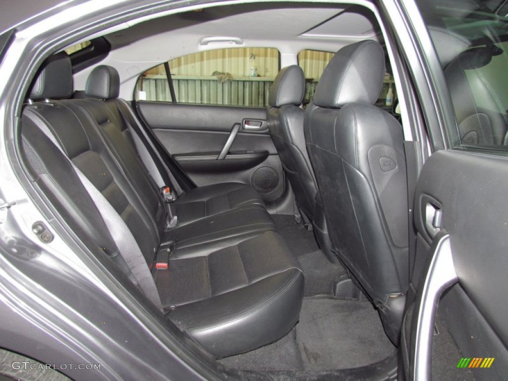 2006 MAZDA6 s Grand Sport Hatchback - Tungsten Gray Metallic / Black photo #10