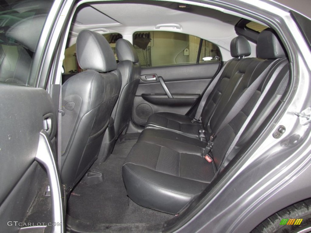 2006 MAZDA6 s Grand Sport Hatchback - Tungsten Gray Metallic / Black photo #11