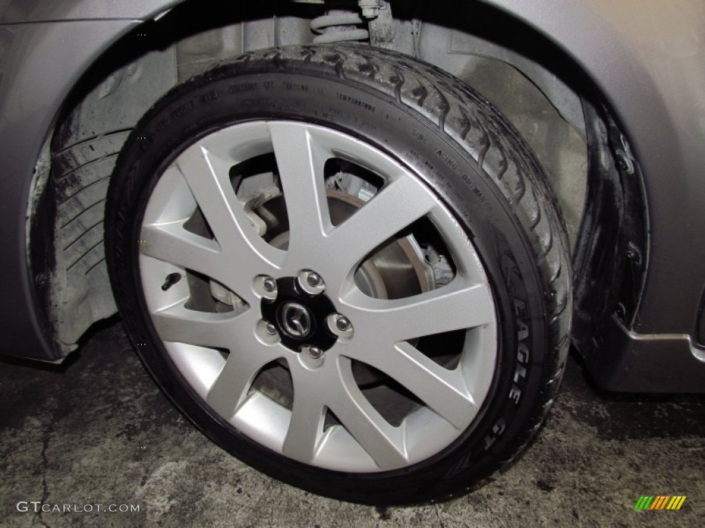 2006 MAZDA6 s Grand Sport Hatchback - Tungsten Gray Metallic / Black photo #21