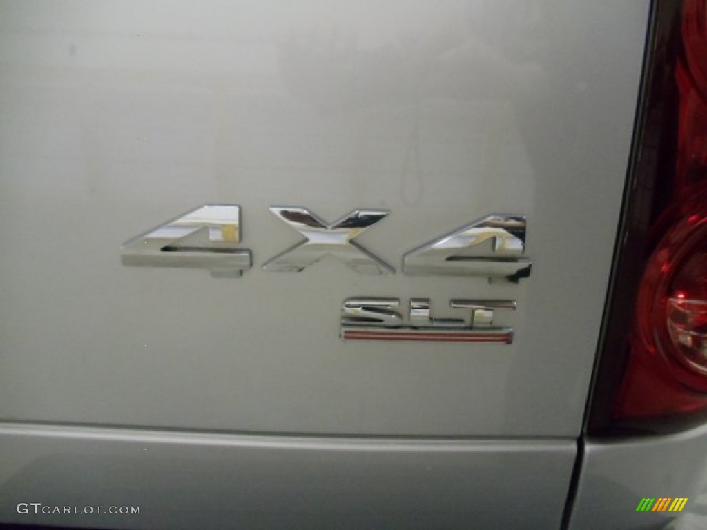 2007 Ram 1500 SLT Mega Cab 4x4 - Bright Silver Metallic / Medium Slate Gray photo #24