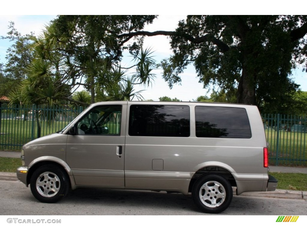 2004 Astro Passenger Van - Light Pewter Metallic / Medium Gray photo #3