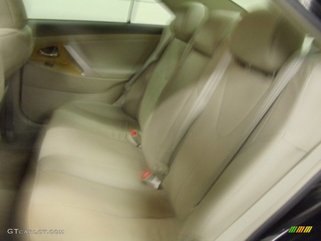 2007 Camry XLE V6 - Black / Bisque photo #20