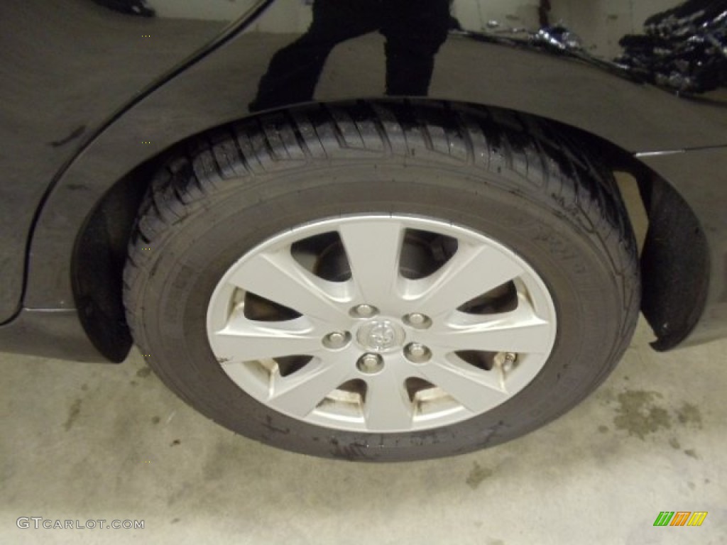 2007 Camry XLE V6 - Black / Bisque photo #25