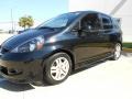 2008 Nighthawk Black Pearl Honda Fit Sport  photo #3