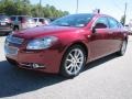 2008 Red Jewel Tint Coat Chevrolet Malibu LTZ Sedan  photo #3