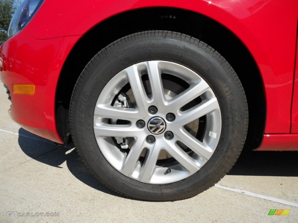2012 Volkswagen Jetta TDI SportWagen Wheel Photo #54863000