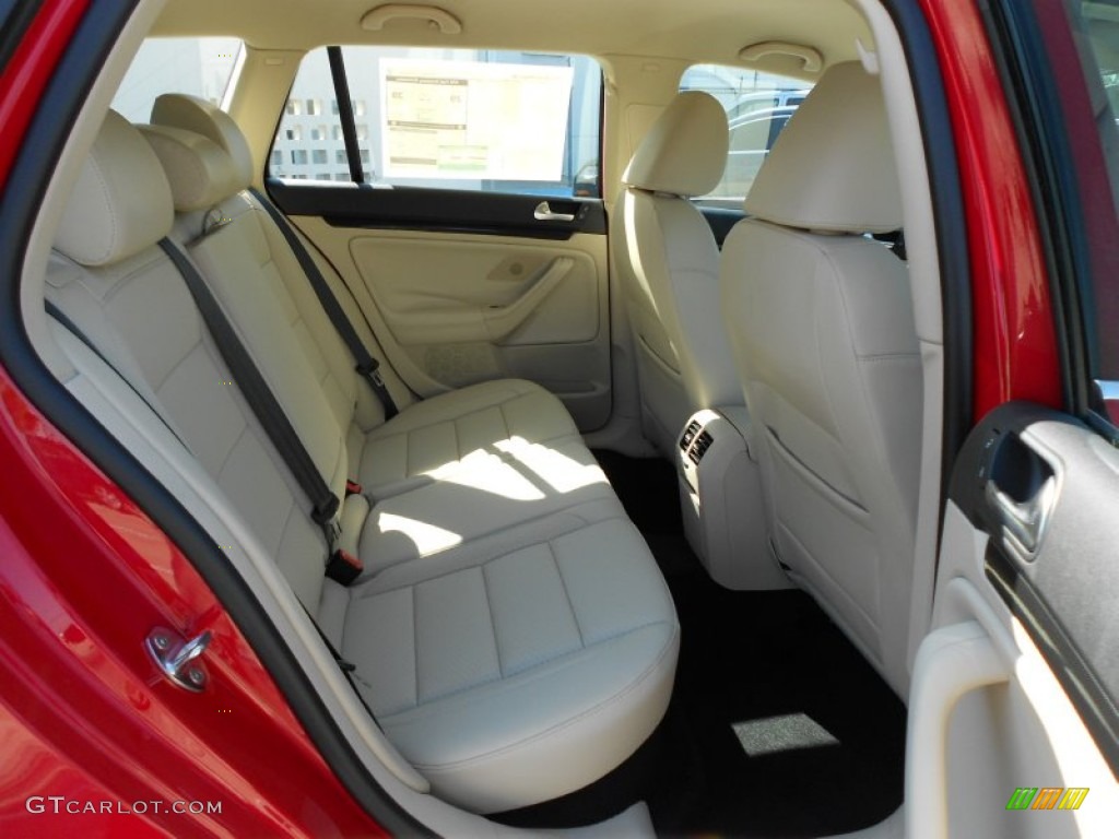 Cornsilk Beige Interior 2012 Volkswagen Jetta TDI SportWagen Photo #54863047