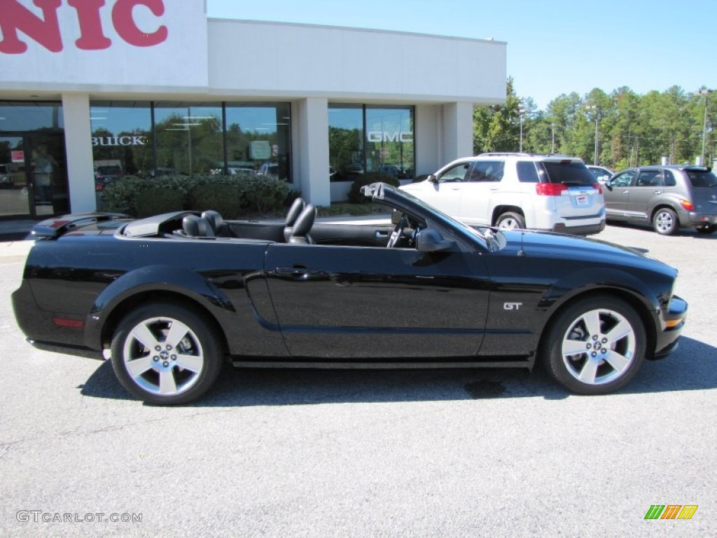 2006 Mustang GT Premium Convertible - Black / Dark Charcoal photo #8