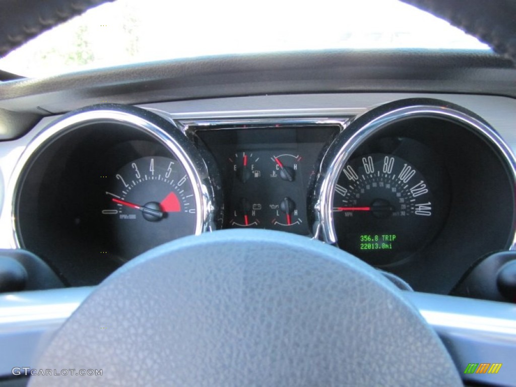 2006 Mustang GT Premium Convertible - Black / Dark Charcoal photo #17